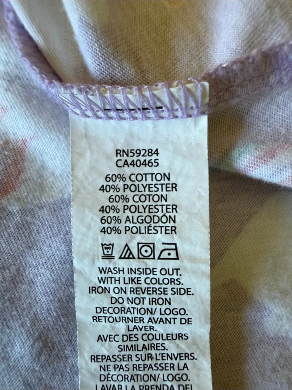 The Children’s Place Lavender Easter Bunny & Egg Spring Dress - Picture 6 of 11